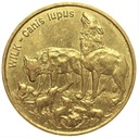 2 zł złote 1999 Wilk Wilki
