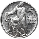 5 zł pięć złotych z Rybakiem 1959 Rybak