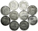 LOT 10 x 200 zł 1974 XXX lat PRL INWESTYCJA SREBRO