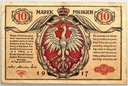1917 10 Dziesięć Marek Polskich ser. A Generał