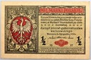1917 1/2 mkp pół marki polskiej seria A Jenerał
