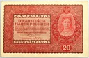 1919 20 Dwadzieścia Marek Polskich II Serja FV