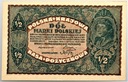 1920 1/2 Pół Marki Polskiej