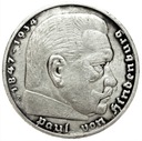 Niemcy 5 Marek, Mark 1935, Hindenburg, SREBRO