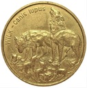 2 zł złote 1999 Wilk Wilki