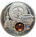 Szlak Bursztynowy 1 dolar 2011 Elbląg LUSTRZANA
