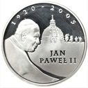 10 zł złotych 2005 Jan Paweł II SREBRO