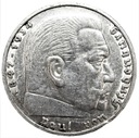 Niemcy 5 Marek, Mark 1935, Hindenburg, SREBRO