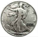 USA 1/2 dolara Half Dollar 1942 Bogini Wolności
