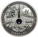1 dollar 2014 February SREBRO