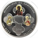Cameroun 2500 Franków 2016 Lednica 2000