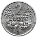 2 zł, dwa złote 1972 Jagody, Jagódki