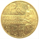 2 zł złote 1998 Skłodowska Polon i rad