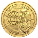 2 zł złote 1999 Wstąpienie do NATO