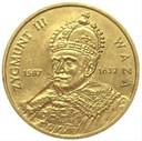 2 zł złote 1998 Zygmunt III Waza