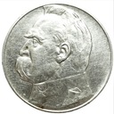 10 zł złotych 1937 Józef Piłsudski SREBRO