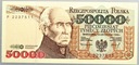 1993 50000 zł złotych Staszic seria P