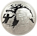 Wielcy Kompozytorzy Ludwig Van Beethoven SREBRO (2