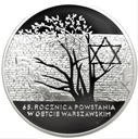 20 zł złotych 2008 Powstanie Getto Warszawskie