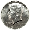 USA 1/2 Dolara Half Dollar 1968 Kennedy SREBRO