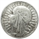 5 zł pięć złotych głowa kobiety 1934