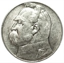 10 zł złotych 1936 Józef Piłsudski SREBRO