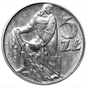 5 zł pięć złotych z Rybakiem 1974 Rybak