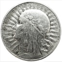 5 zł pięć złotych głowa kobiety 1934