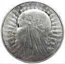 10 zł złotych 1933 Głowa kobiety Polonia SREBRO