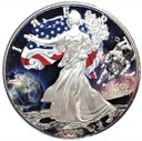 USA 1 dolar 2019 oz uncja One Silver Dollar SREBRO