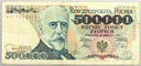 1990 500000 zł złotych Sienkiewicz seria AC