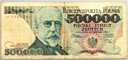 1990 500000 zł złotych Sienkiewicz seria H