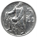 5 zł pięć złotych z Rybakiem 1974 Rybak