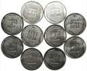 LOT 10 x 200 zł 1974 XXX lat PRL INWESTYCJA SREBRO
