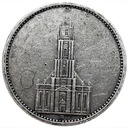 Niemcy 5 Marek Mark 1934 Wieża Kościół SREBRO