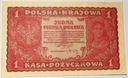 1919 1 Jedna Marka Polska I Serja BB