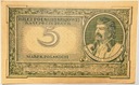 1919 5 mkp Pięć Marek Polskich seria D Głowacki