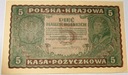 1919 5 Pięć Marek Polskich II Serja P