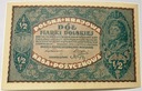 1920 1/2 Pół Marki Polskiej