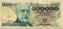 1990 500000 zł złotych Sienkiewicz seria H