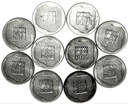 LOT 10 x 200 zł 1974 XXX lat PRL INWESTYCJA SREBRO