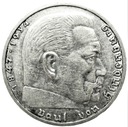 Niemcy 2 marki 1939 Hindenburg SREBRO