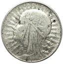 5 zł pięć złotych głowa kobiety 1934