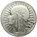 5 zł złotych 1933 Głowa kobiety Polonia SREBRO (1)