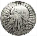 10 zł złotych 1932 Głowa kobiety Polonia SREBRO