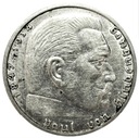 Niemcy 2 marki 1939 Hindenburg SREBRO