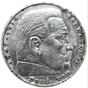Niemcy 5 Marek, Mark 1936 SREBRO