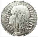 5 zł złotych 1933 Głowa kobiety Polonia SREBRO