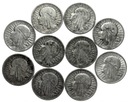 LOT 10 x 2 zł Głowa kobiety SREBRO INWESTYCJA