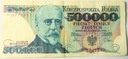 1990 500000 zł złotych Sienkiewicz seria P